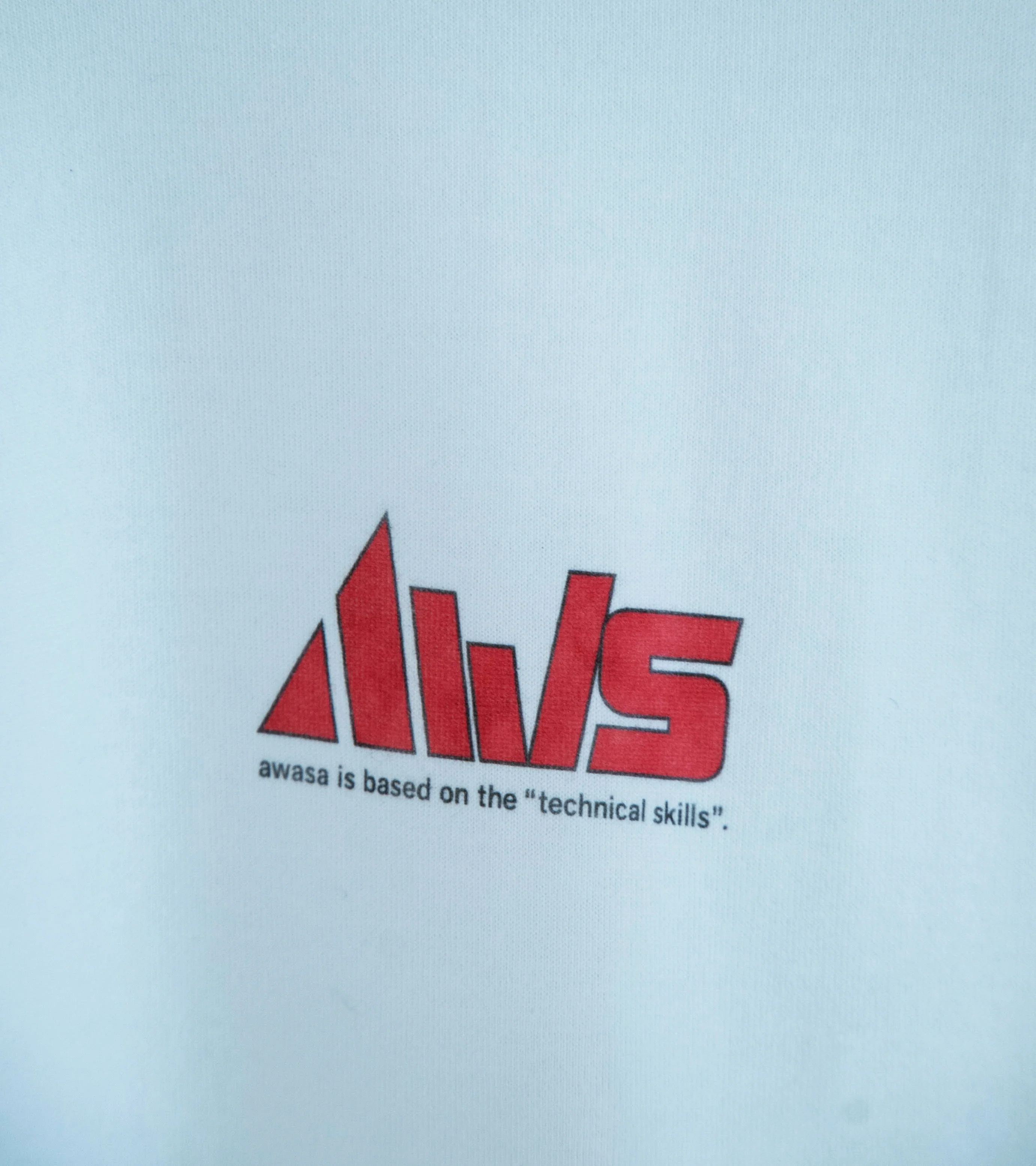 Awasa 'AWS Print T-Shirt' (White) - Image 3