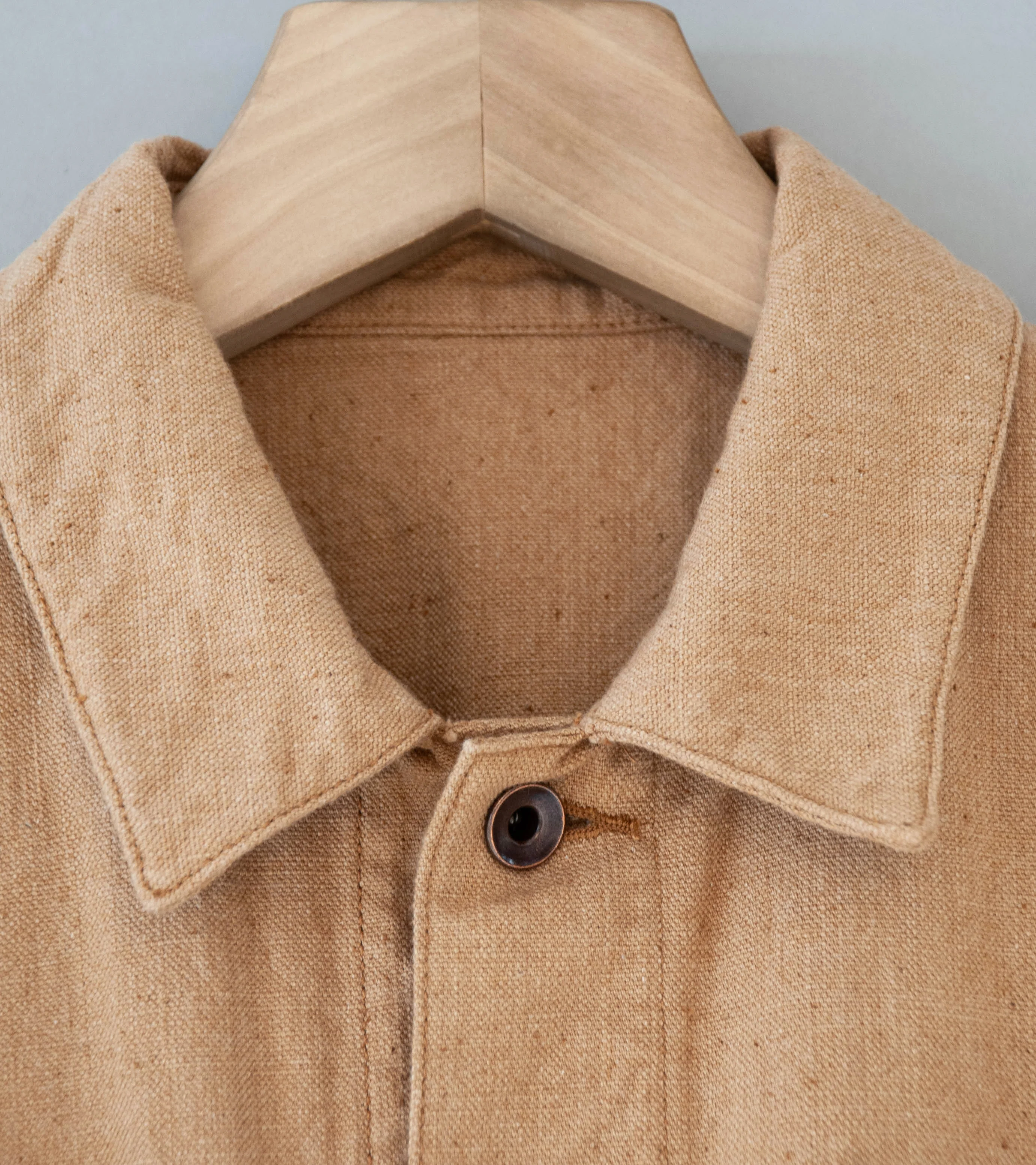 Awasa 'Be Prepared Cotton Duck Coverall Jacket' (Natural) - Image 6