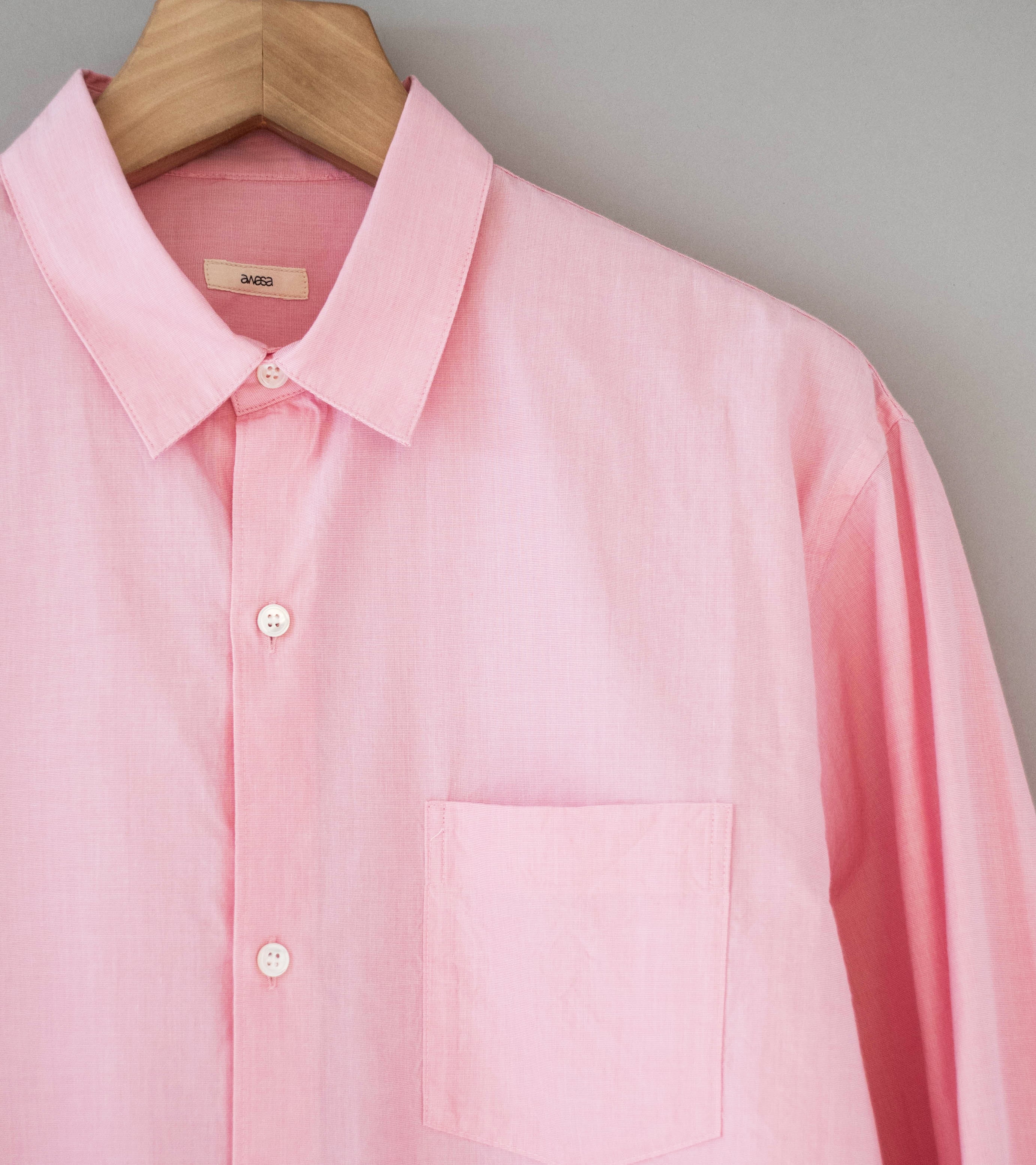 Awasa 'Regular Collar Shirt' (Pink) - Image 2