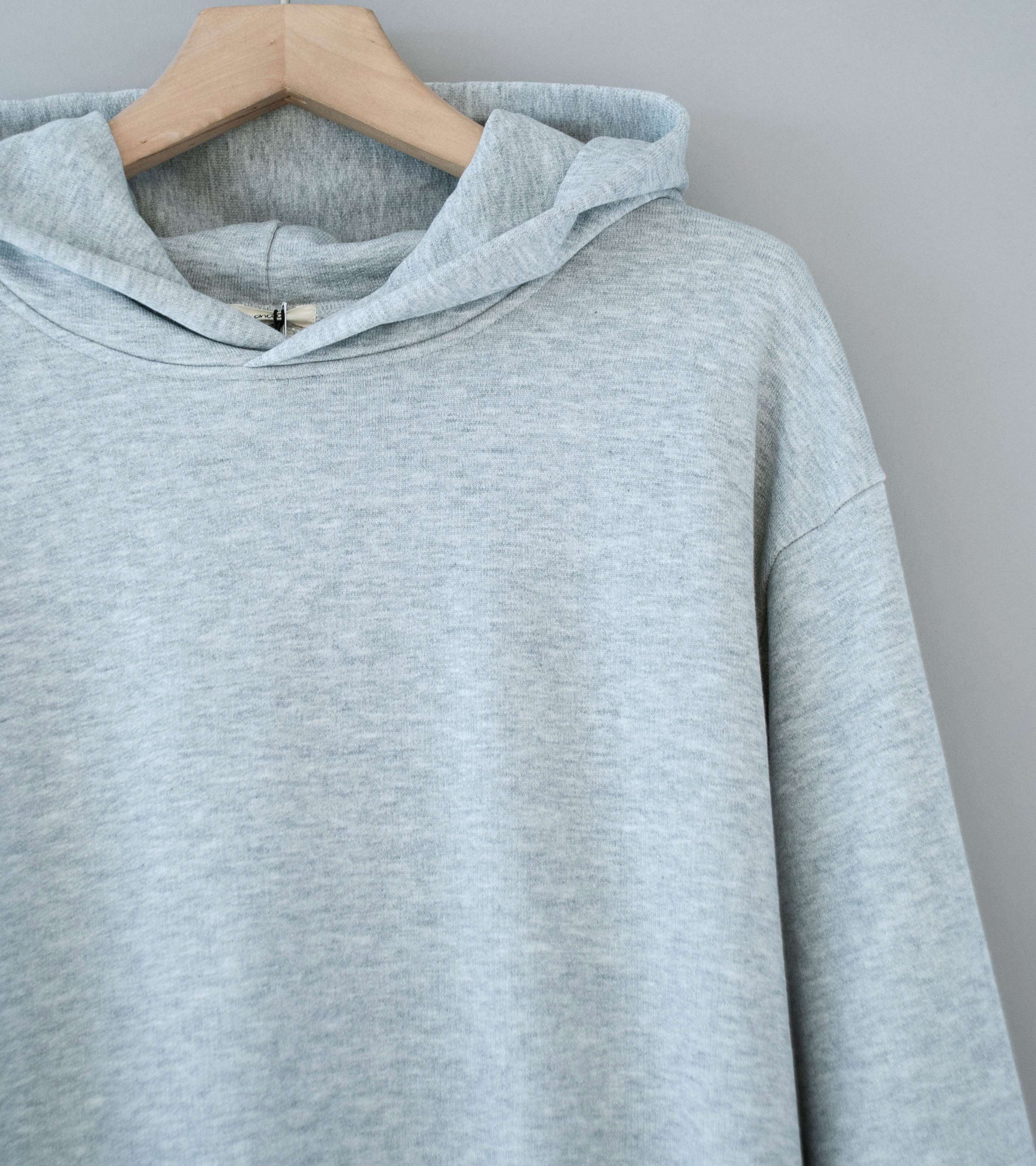 Awasa 'Supima Aging Cotton Hoodie' (Heather Gray) - Image 2