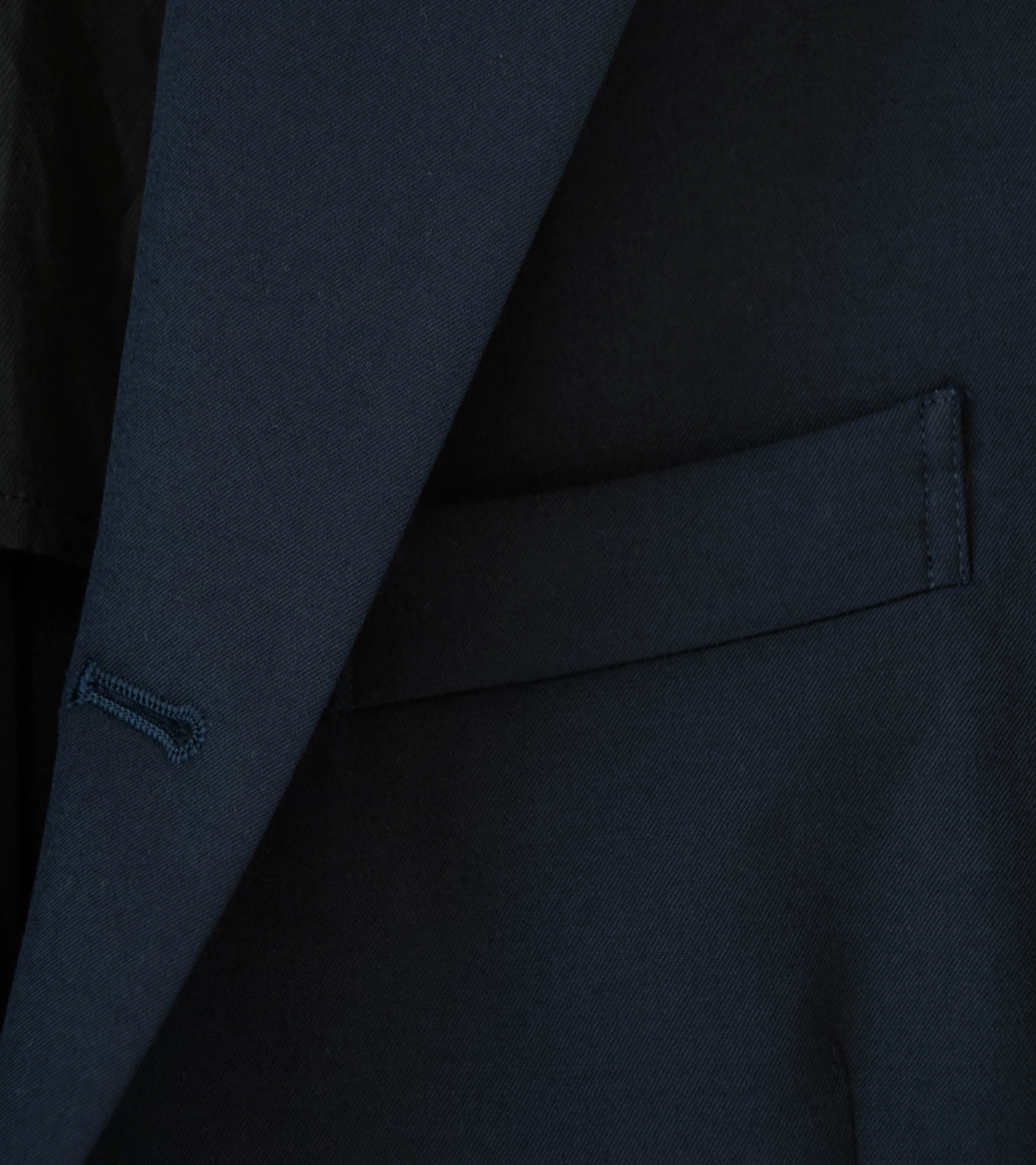 Awasa 'Wool Gabardine Day Off Jacket' (Navy) - Image 3