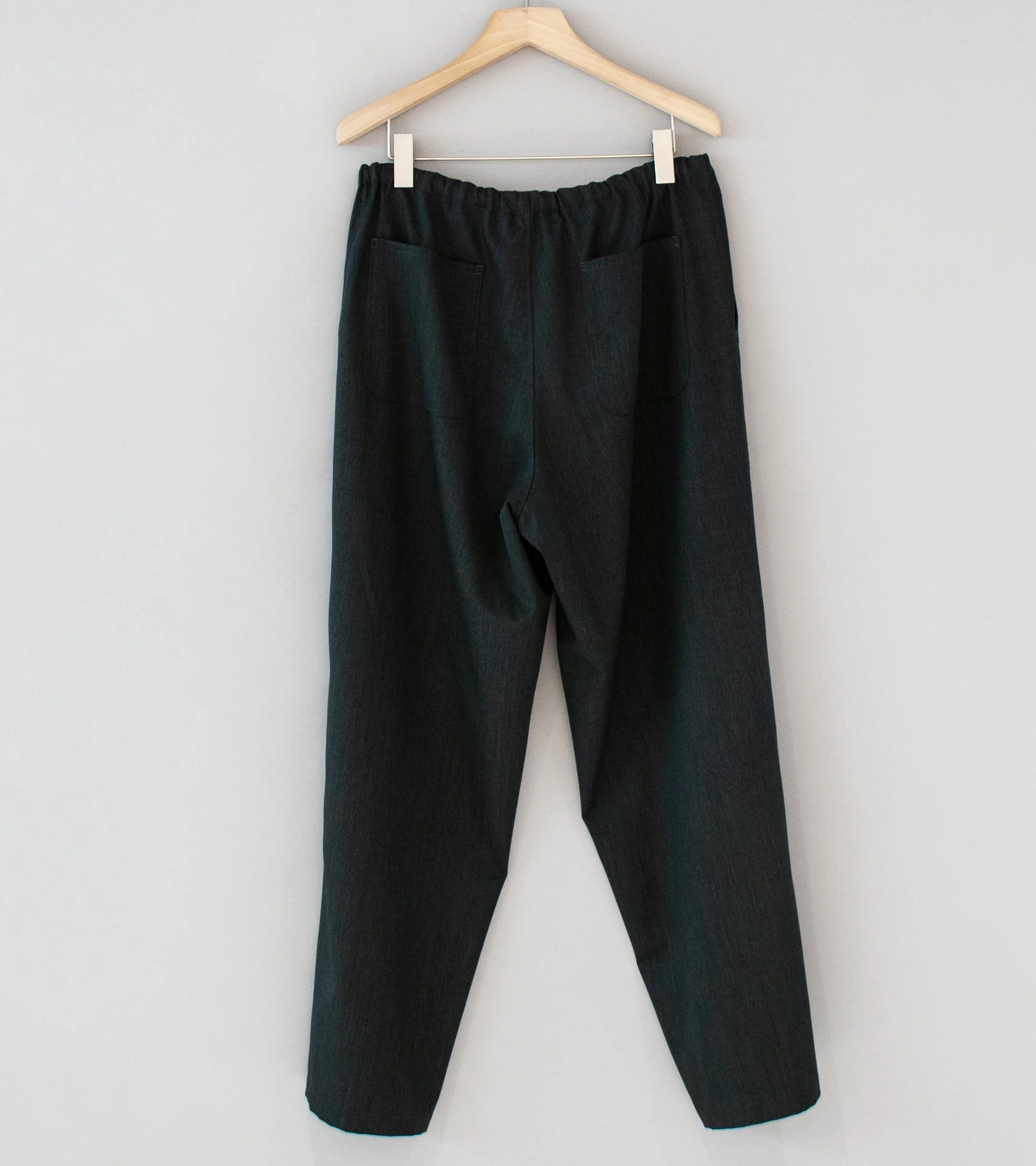 Awasa 'Wool Gabardine Over Pants' (Gray) - Image 5