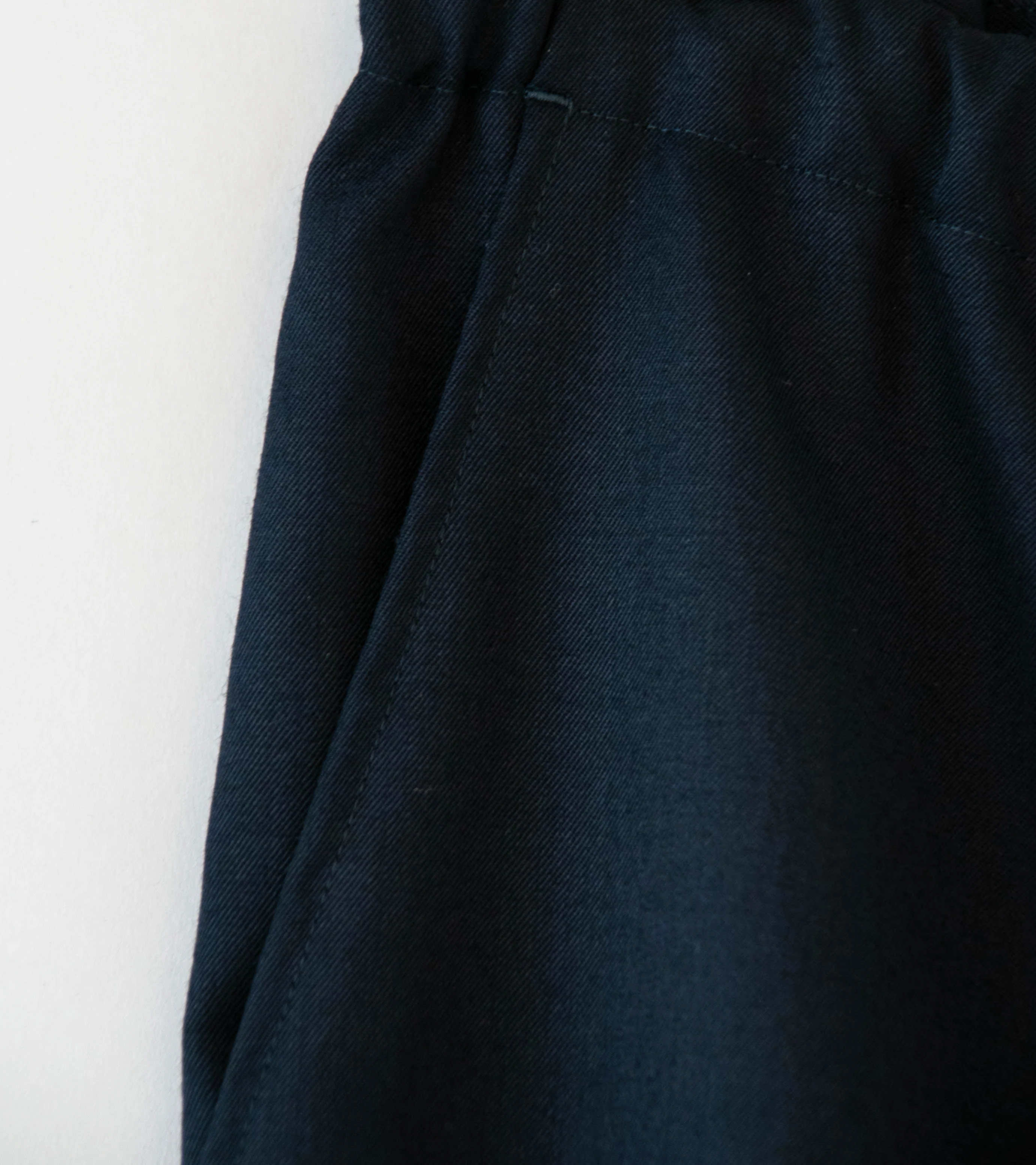 Awasa 'Wool Gabardine Over Pants' (Navy) - Image 3