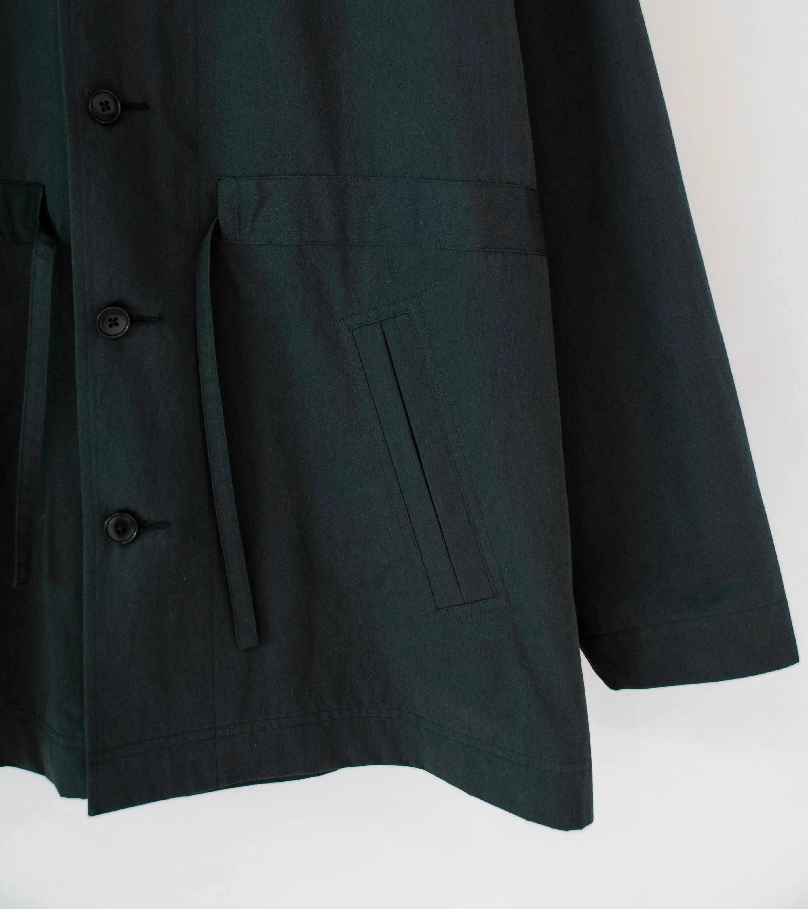C'H'C'M' 'Parka' (Black Water Repellent Compact Twill) - Image 5