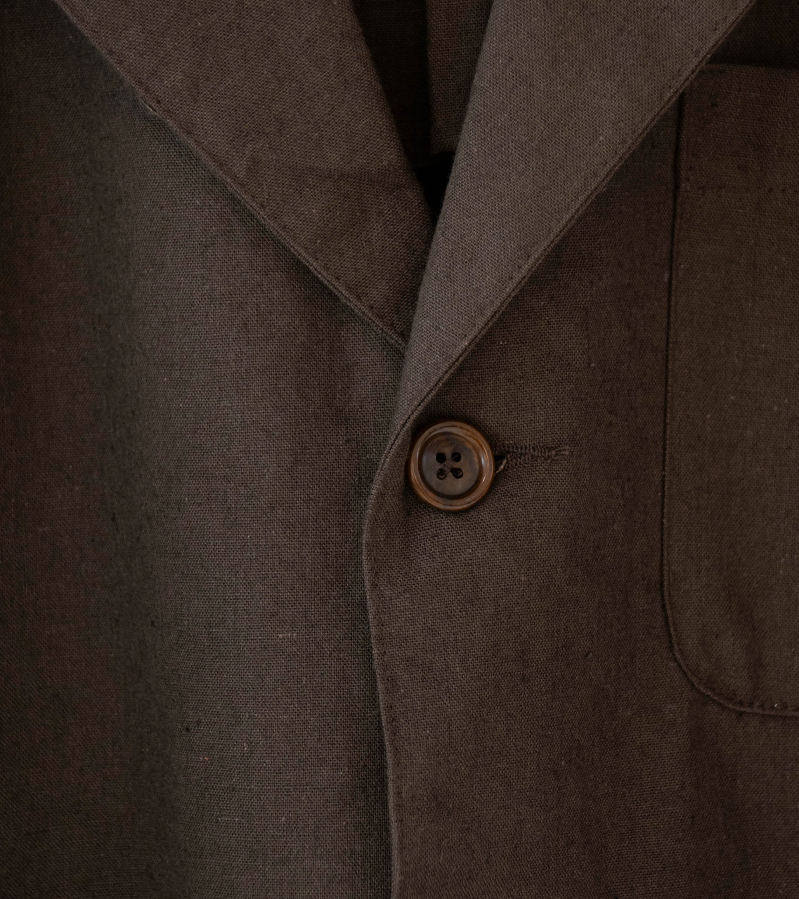 James Coward 'Carry On Jacket' (Brown Overdye Canvas) - Image 5