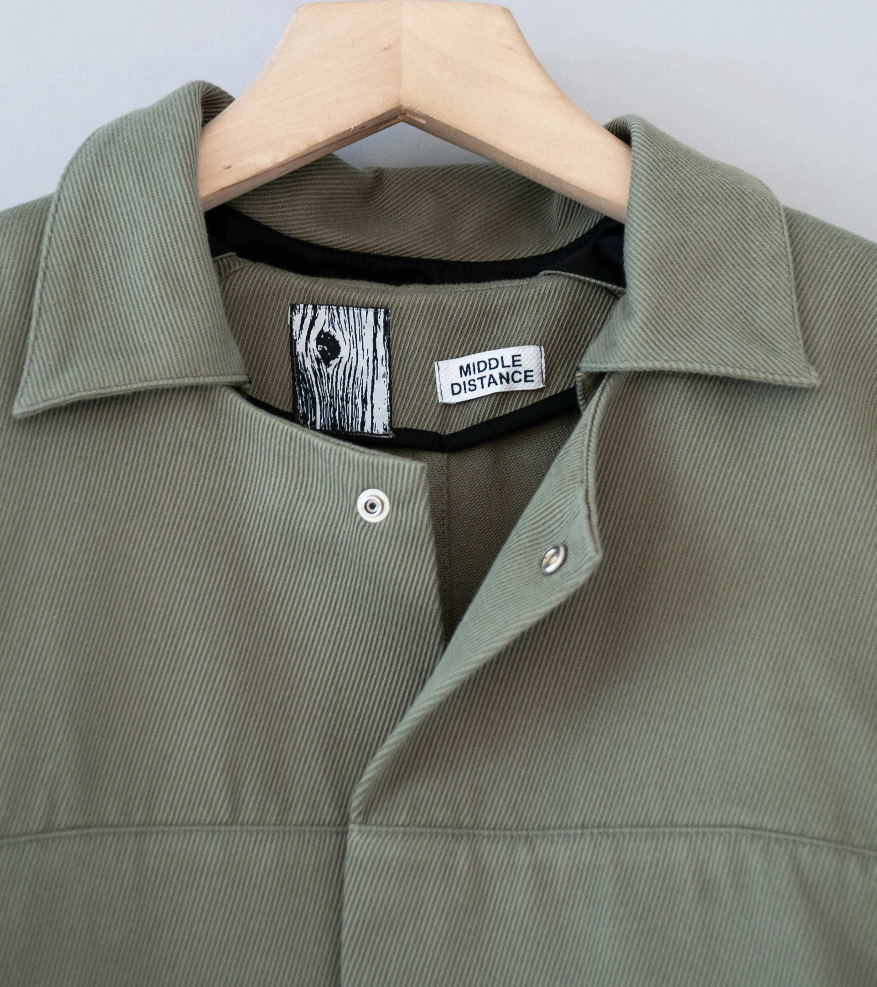 Middle Distance 'Footpad Jacket' (Mud) - Image 6