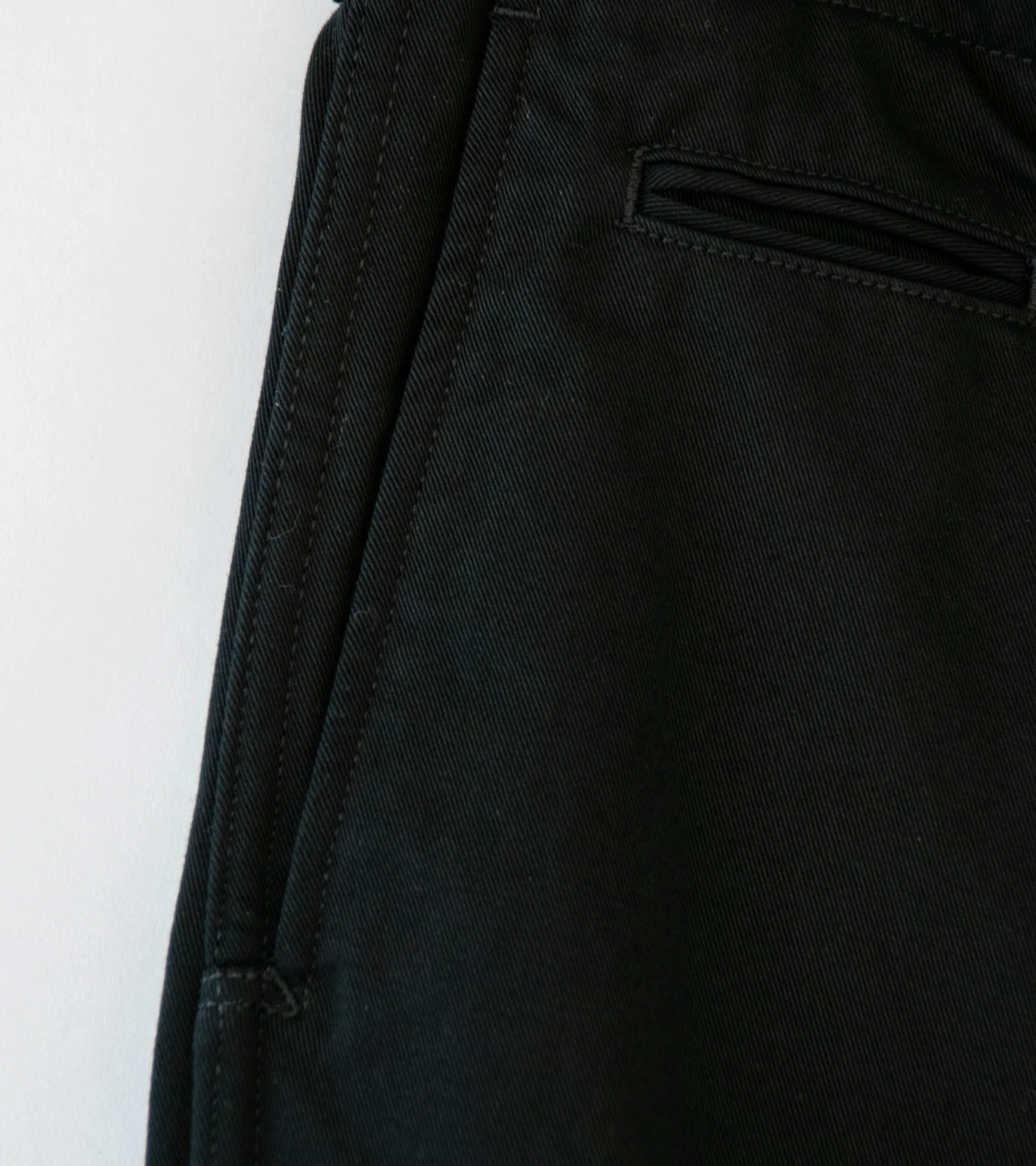 Niceness 'JORDAN Integrated Leather Belt Trousers' (Black) - Image 3
