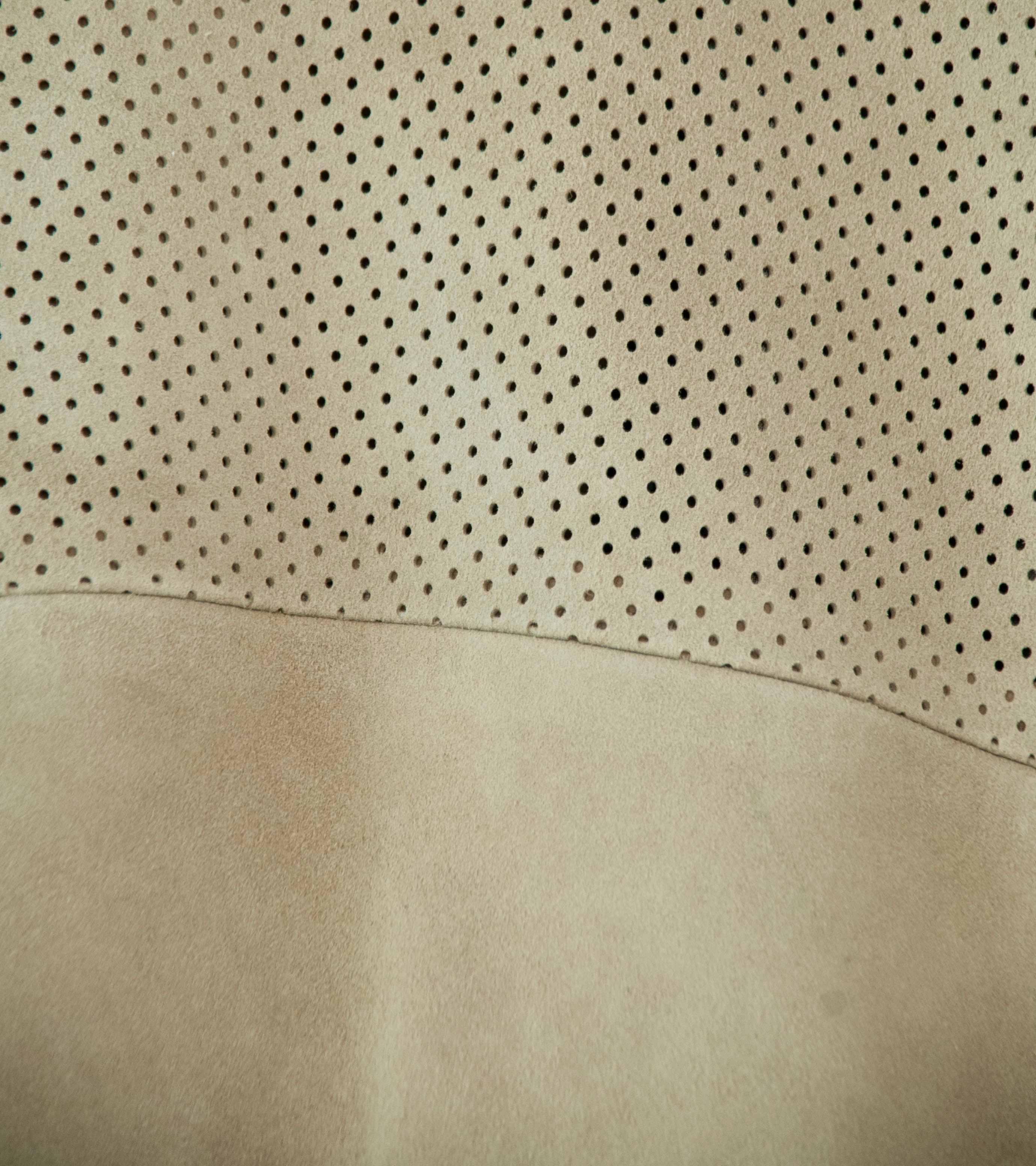 Niceness 'ROKER Trinity Leather Shirt Jacket' (Taupe) - Image 3