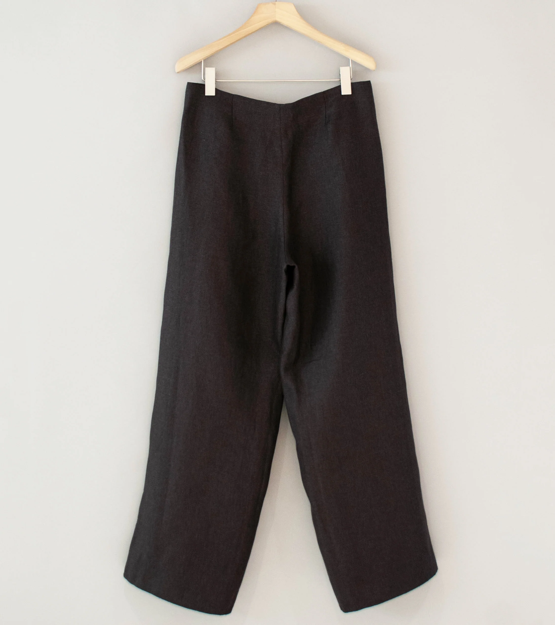 Seya 'Double Face Relax Pants' (Mud Indigo Legacy Linen) - Image 6