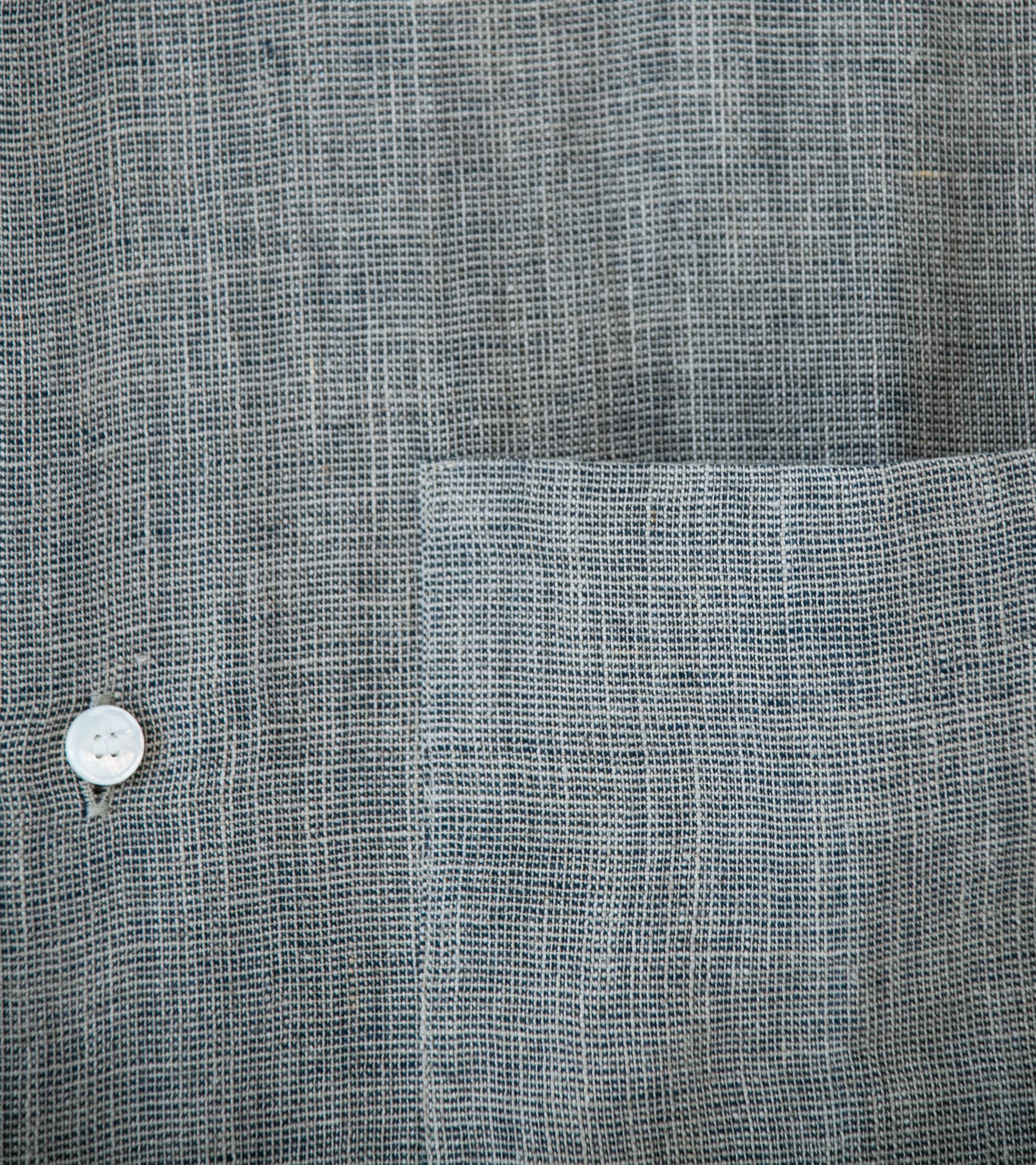 Seya 'Eternal Summer Shirt' (Grey Mix Linen Mesh) - Image 4