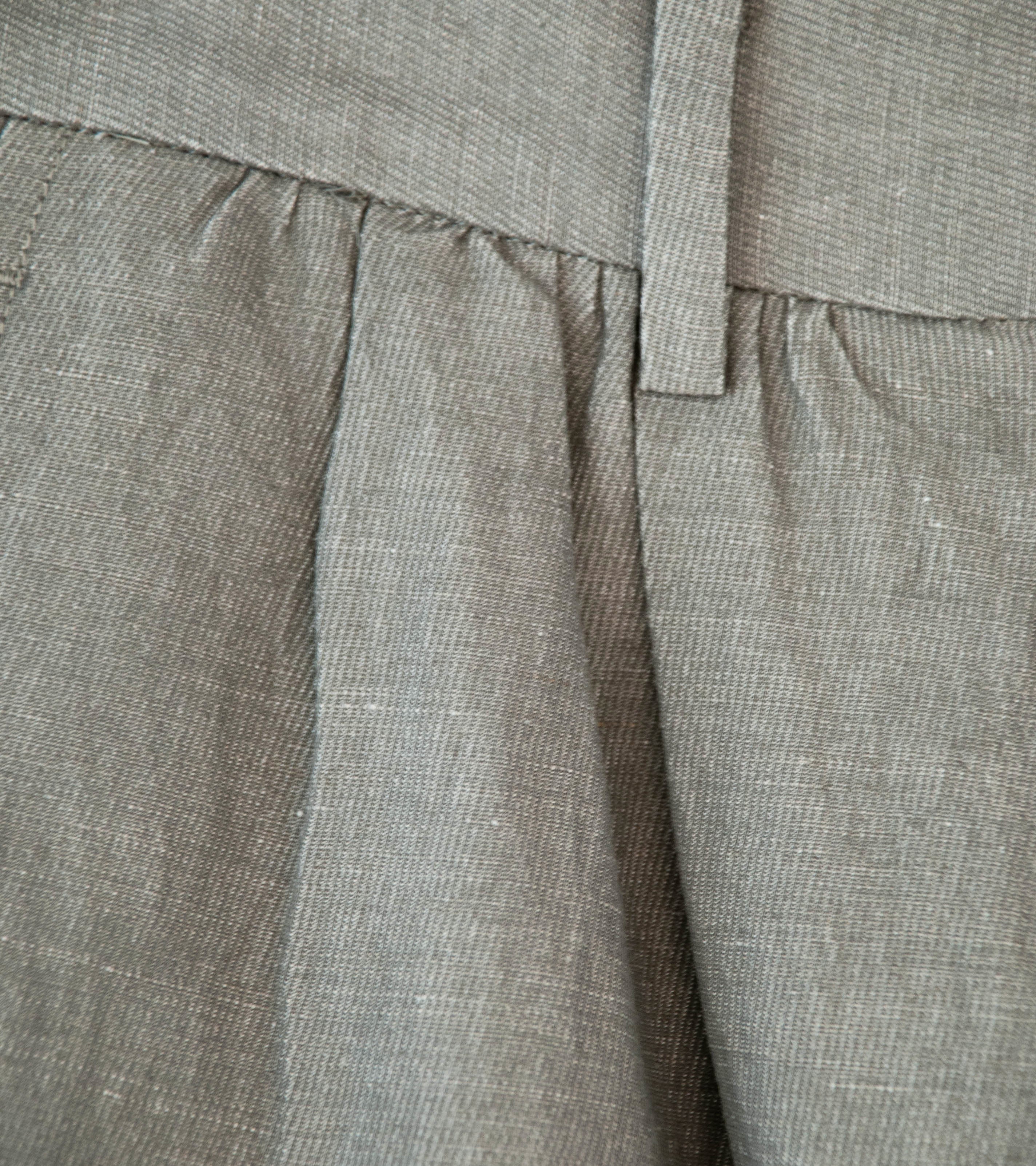 Seya 'Spring Short Pants' (Clay Kersey Chambray Linen) - Image 3