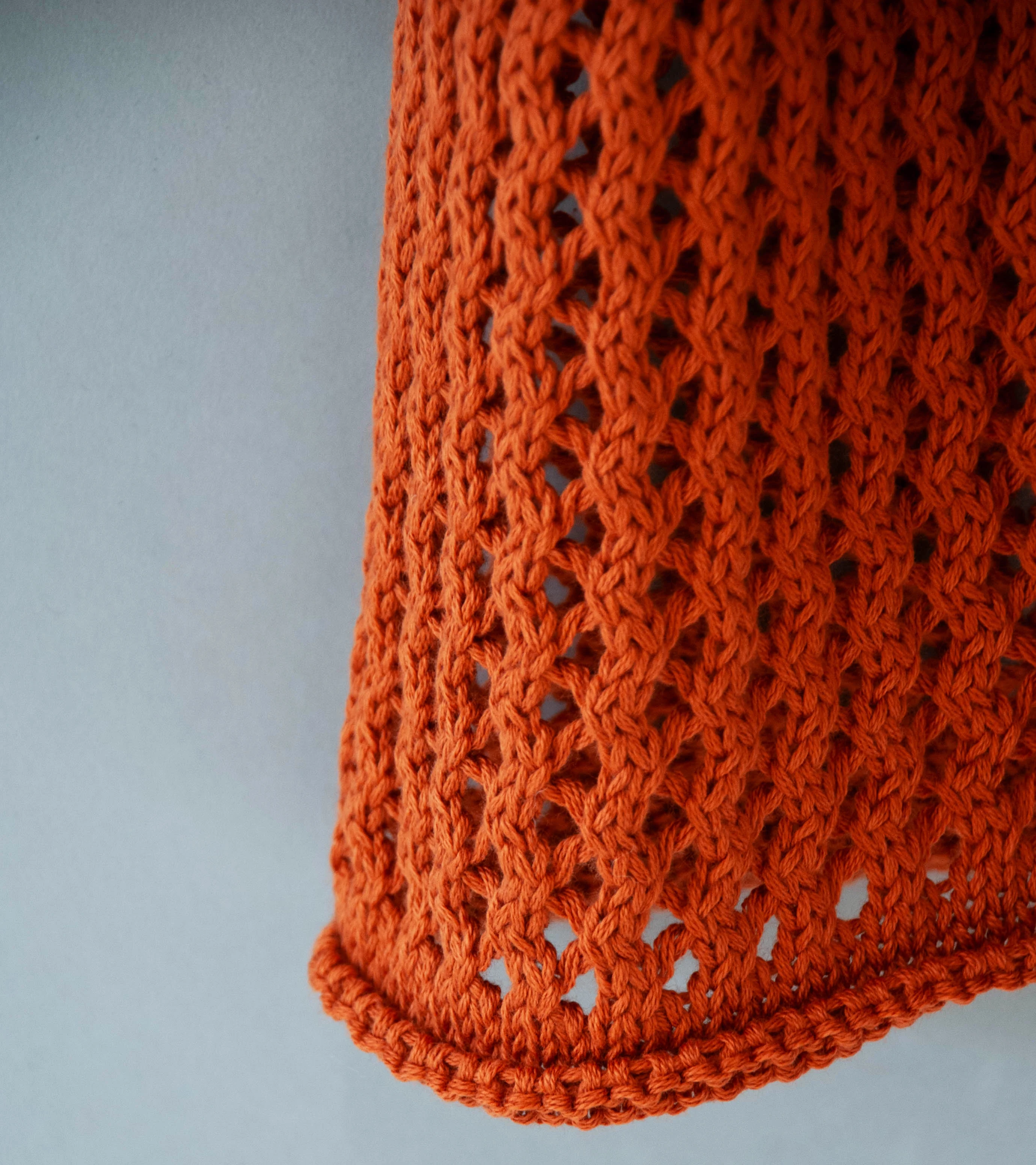 Tender 'String Pullover' (Flowerpot Combed Cotton Yarn) - Image 4