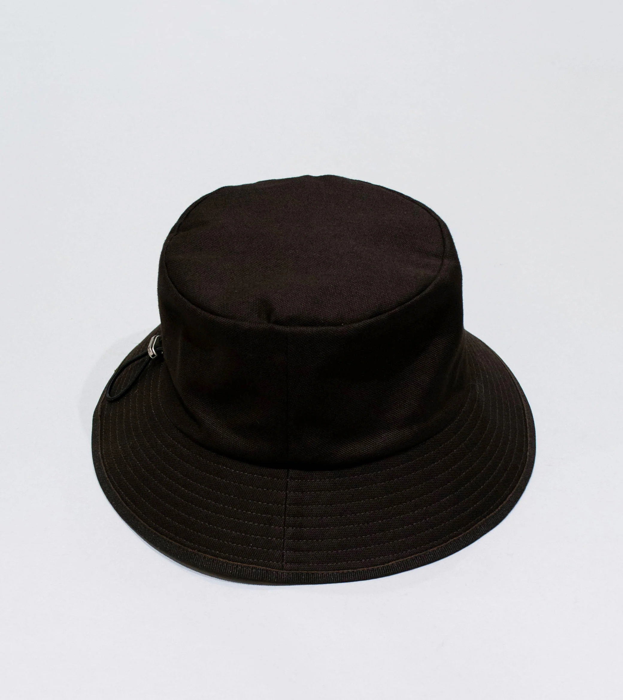 Velardi 'Italian Canvas Bucket Hat' (Brown Cotton)