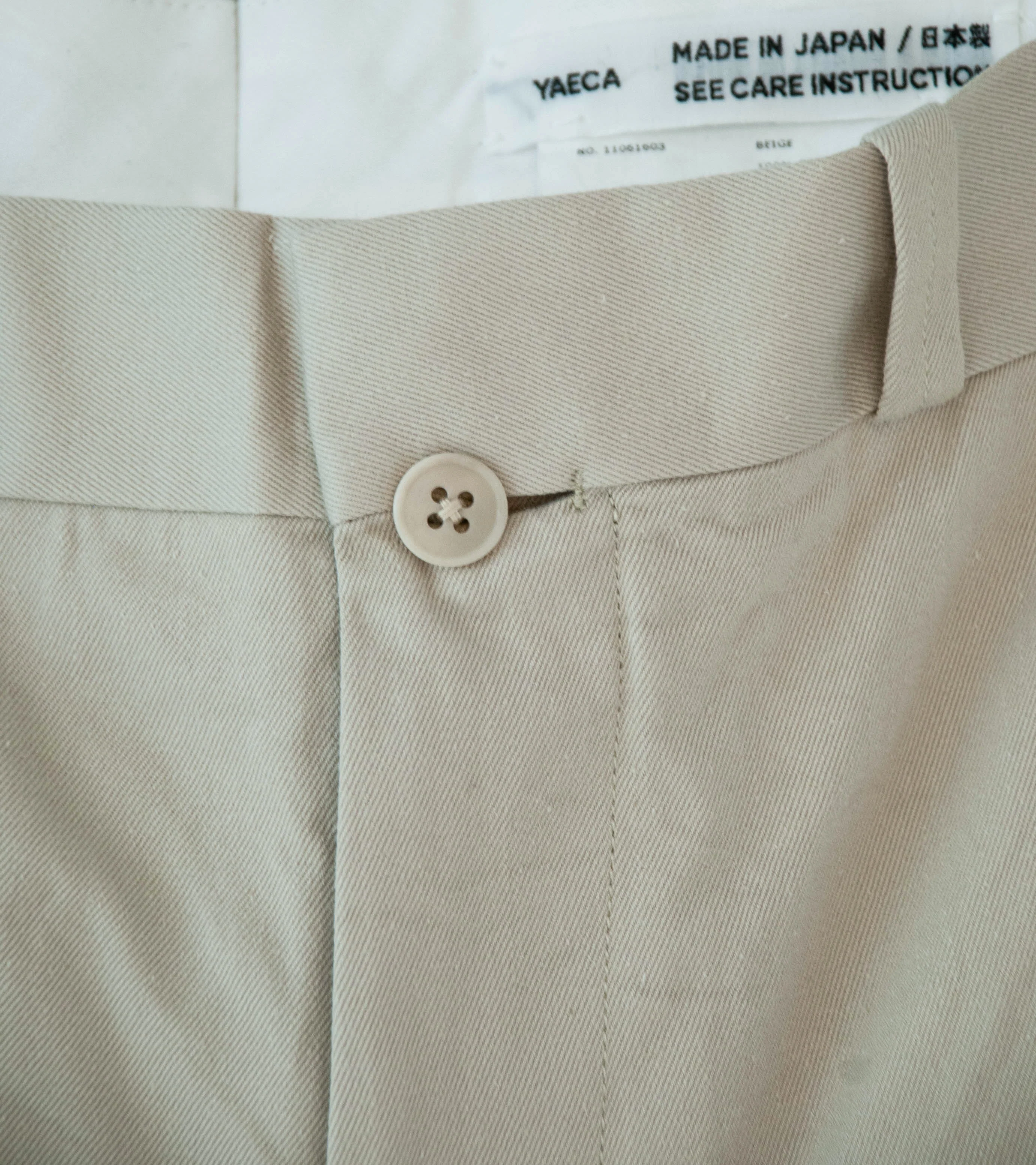 Yaeca "Chino Trousers' (Beige) - Image 4