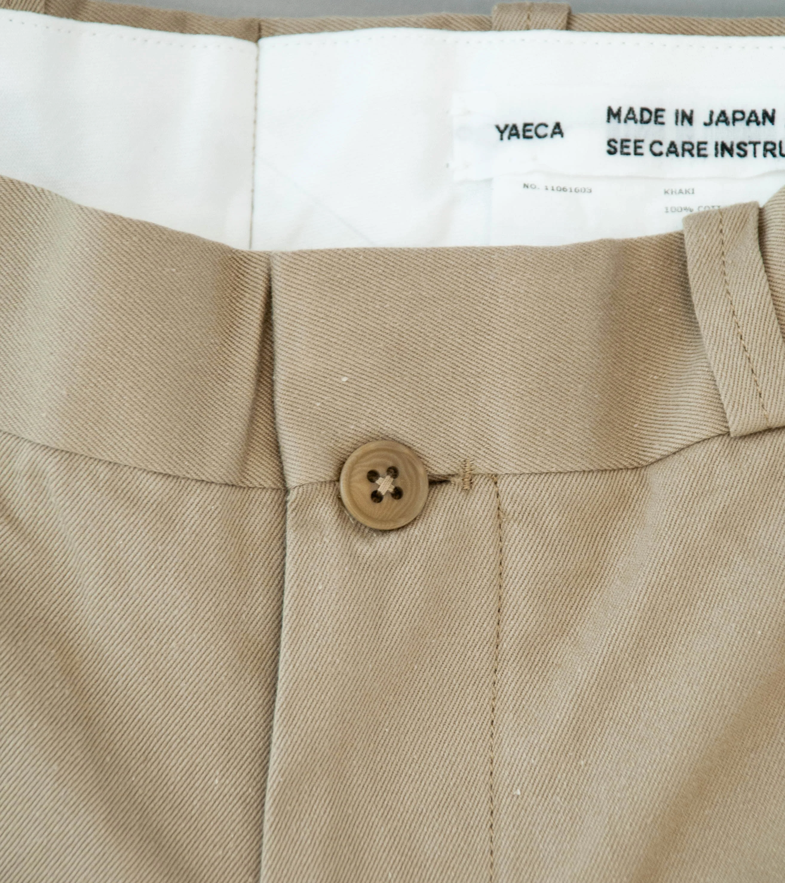 Yaeca "Chino Trousers' (Khaki) - Image 4