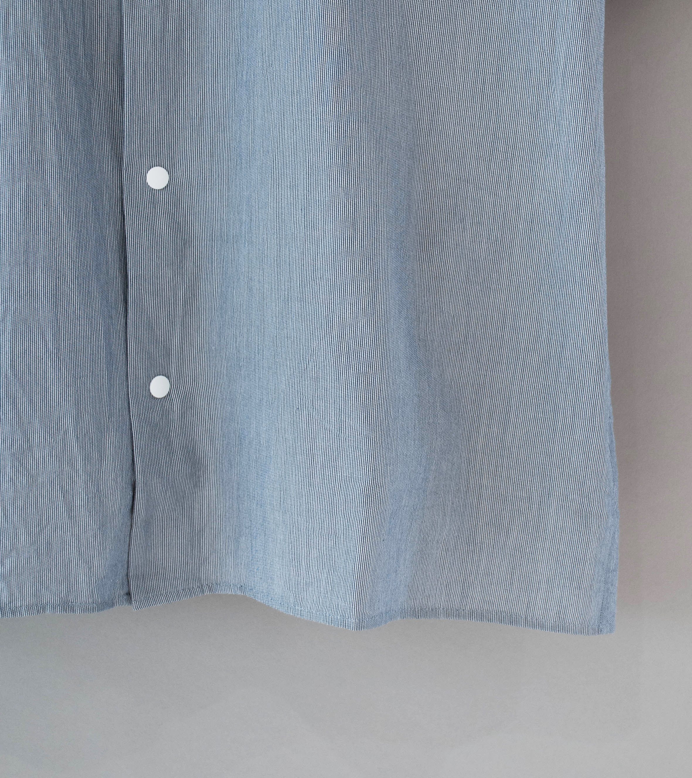 Yaeca 'Short Sleeve Comfort Shirt' (Hairline Stripe) - Image 3