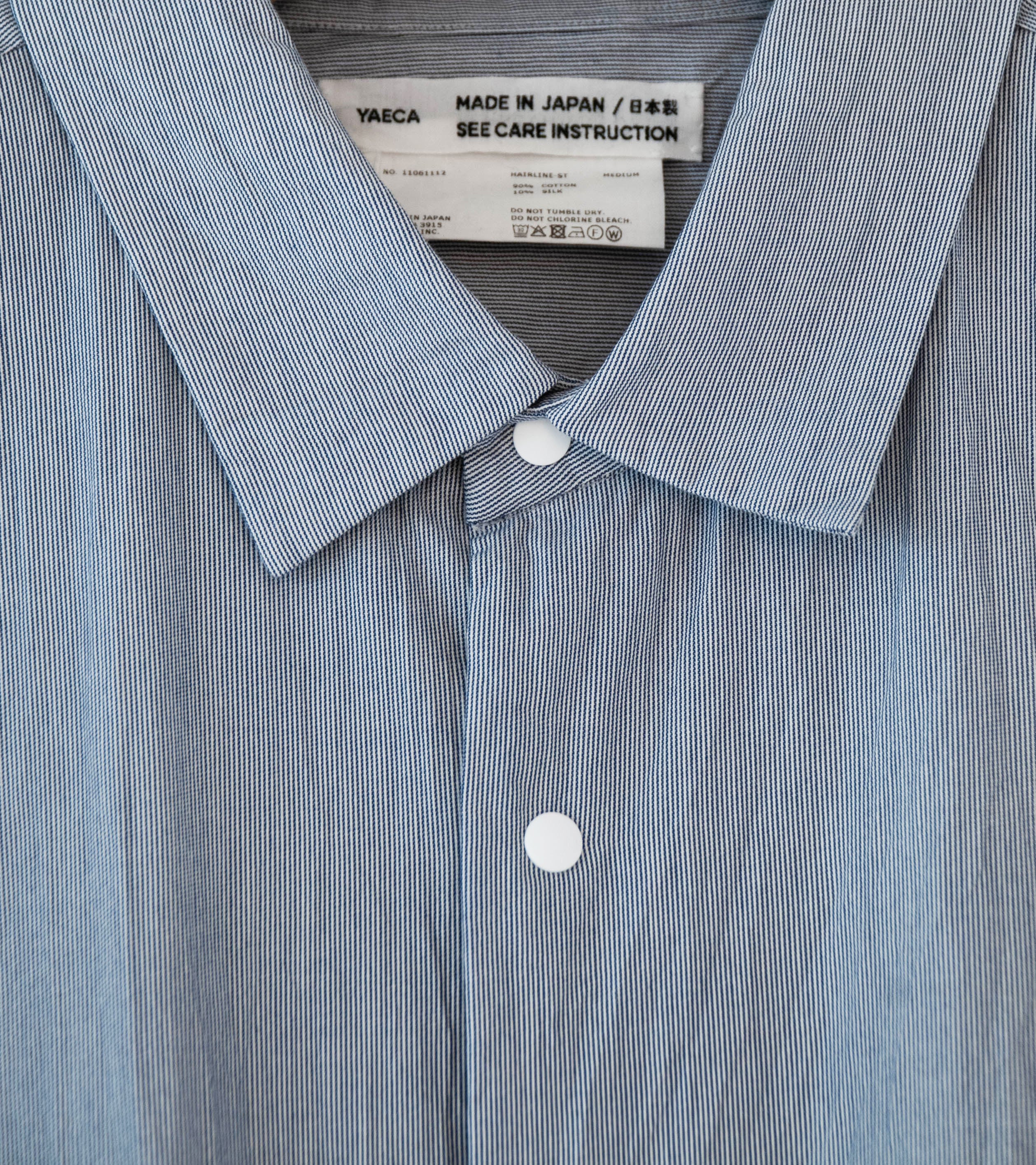Yaeca 'Short Sleeve Comfort Shirt' (Hairline Stripe) - Image 4
