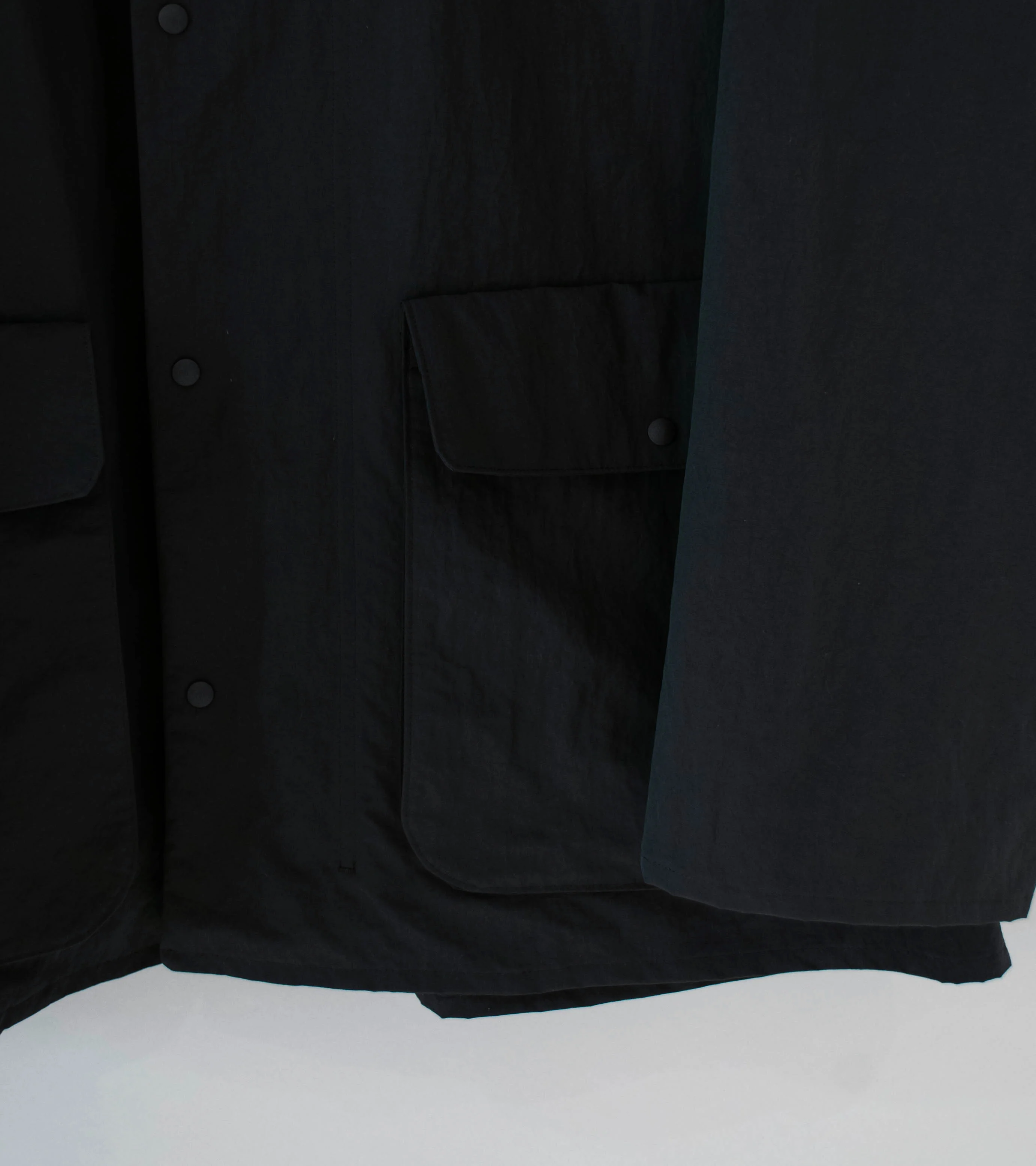 Yaeca 'Short Zip Coat' (Charcoal) - Image 5