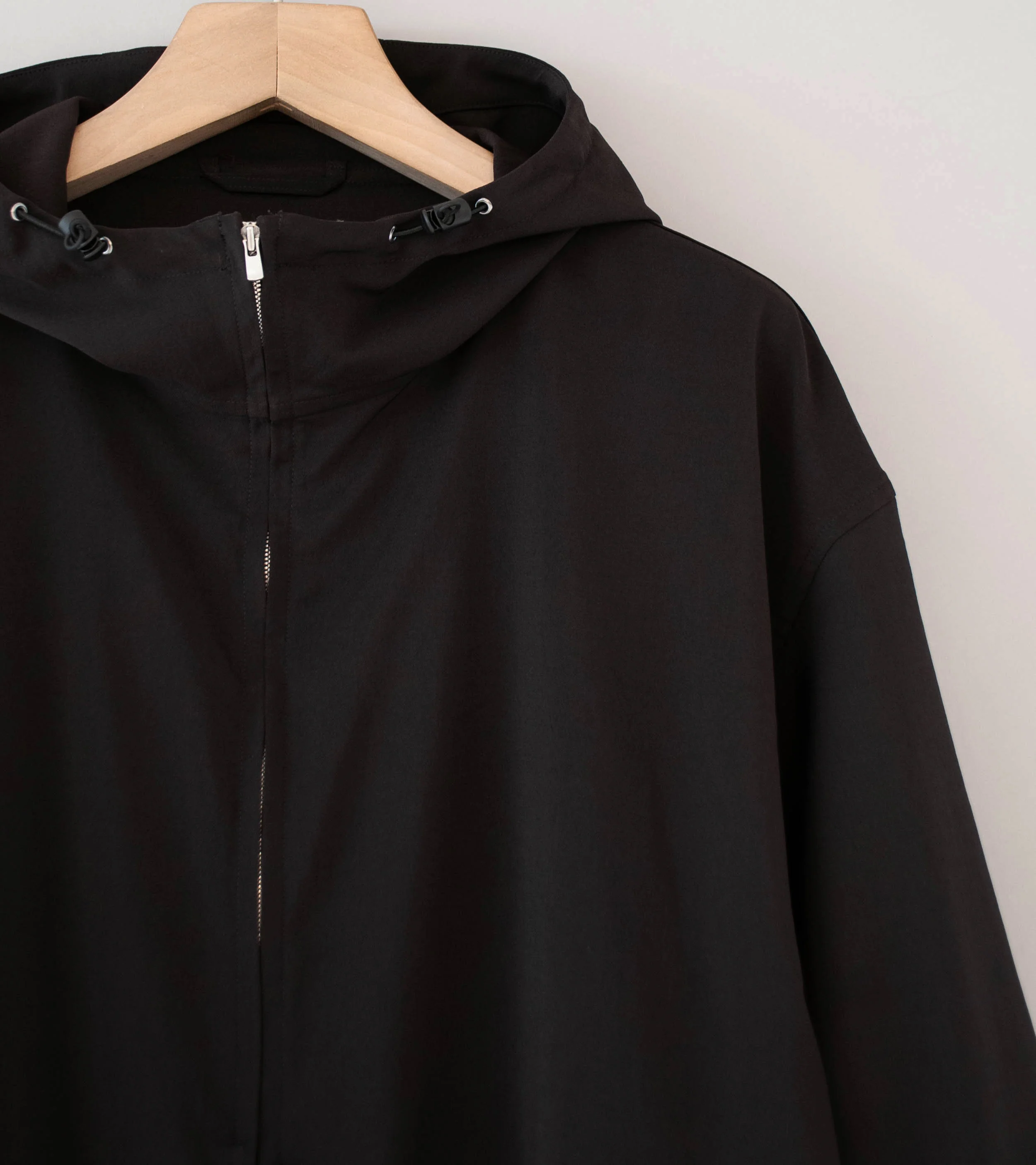 Yoko Sakamoto 'Hooded Blouson' (Brown) - Image 2