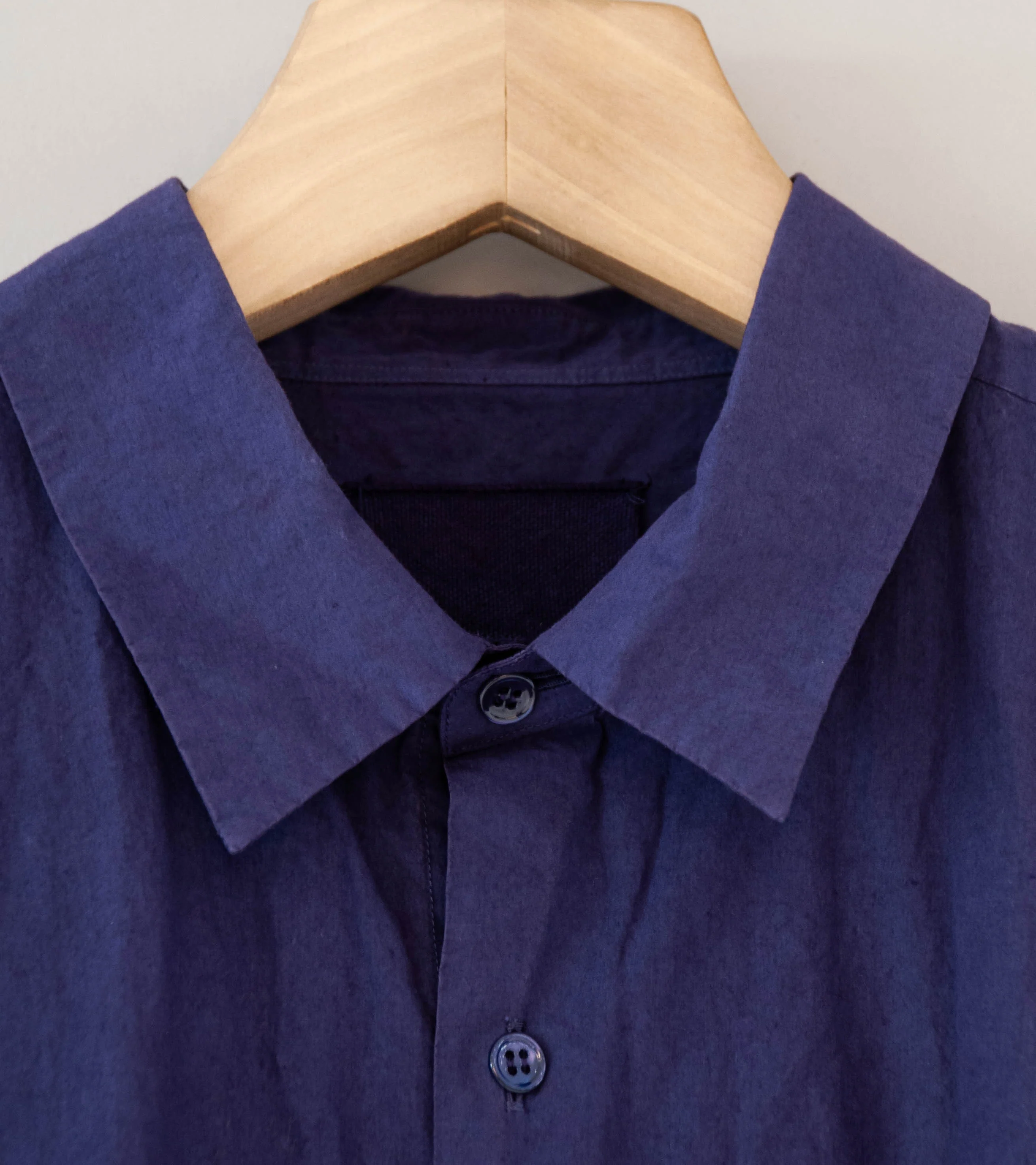 Yoko Sakamoto 'Regular Collar Shirt' (Purple) - Image 5
