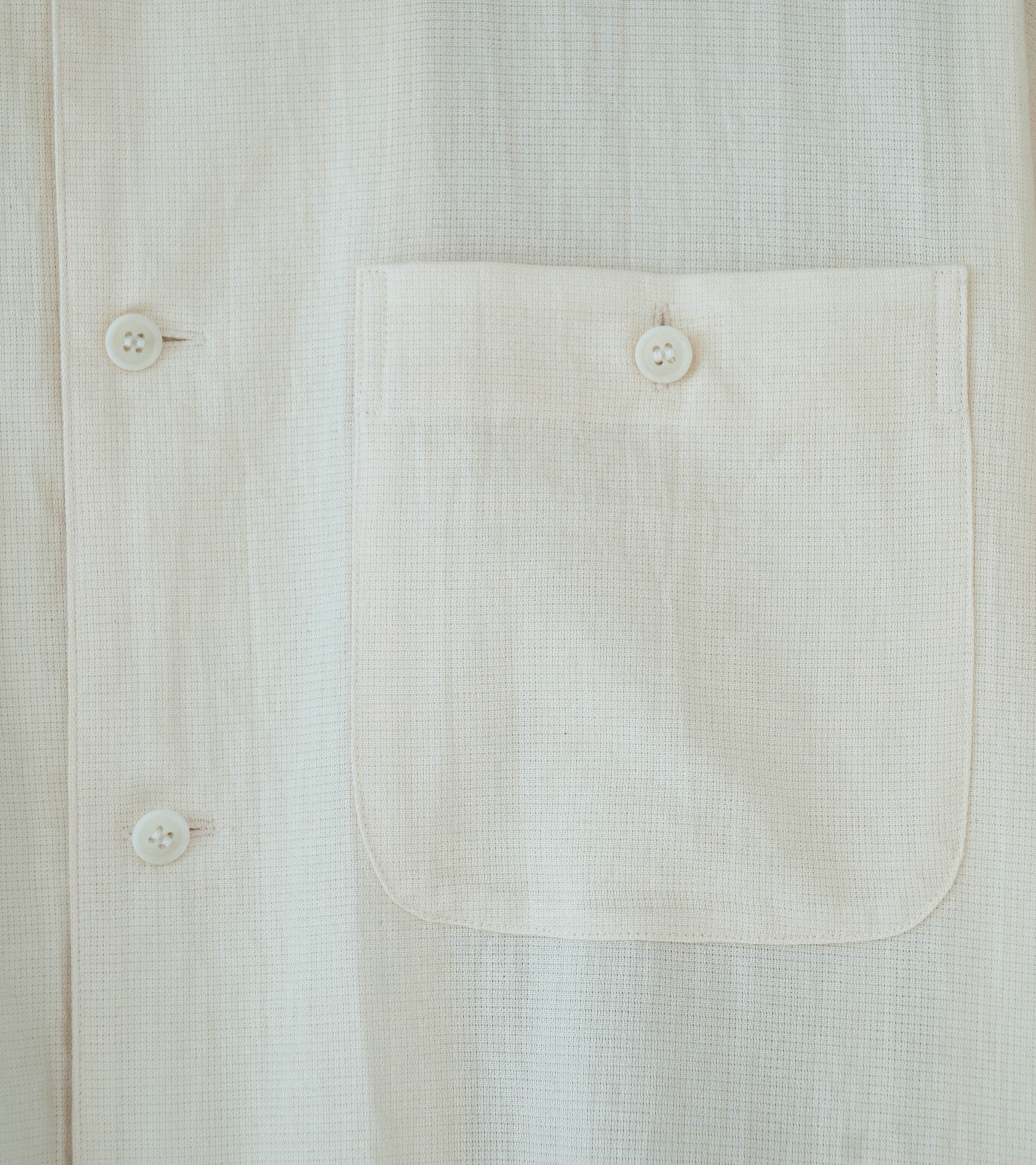 Yoko Sakamoto 'Utility S/S Shirt' (Ecru) - Image 3