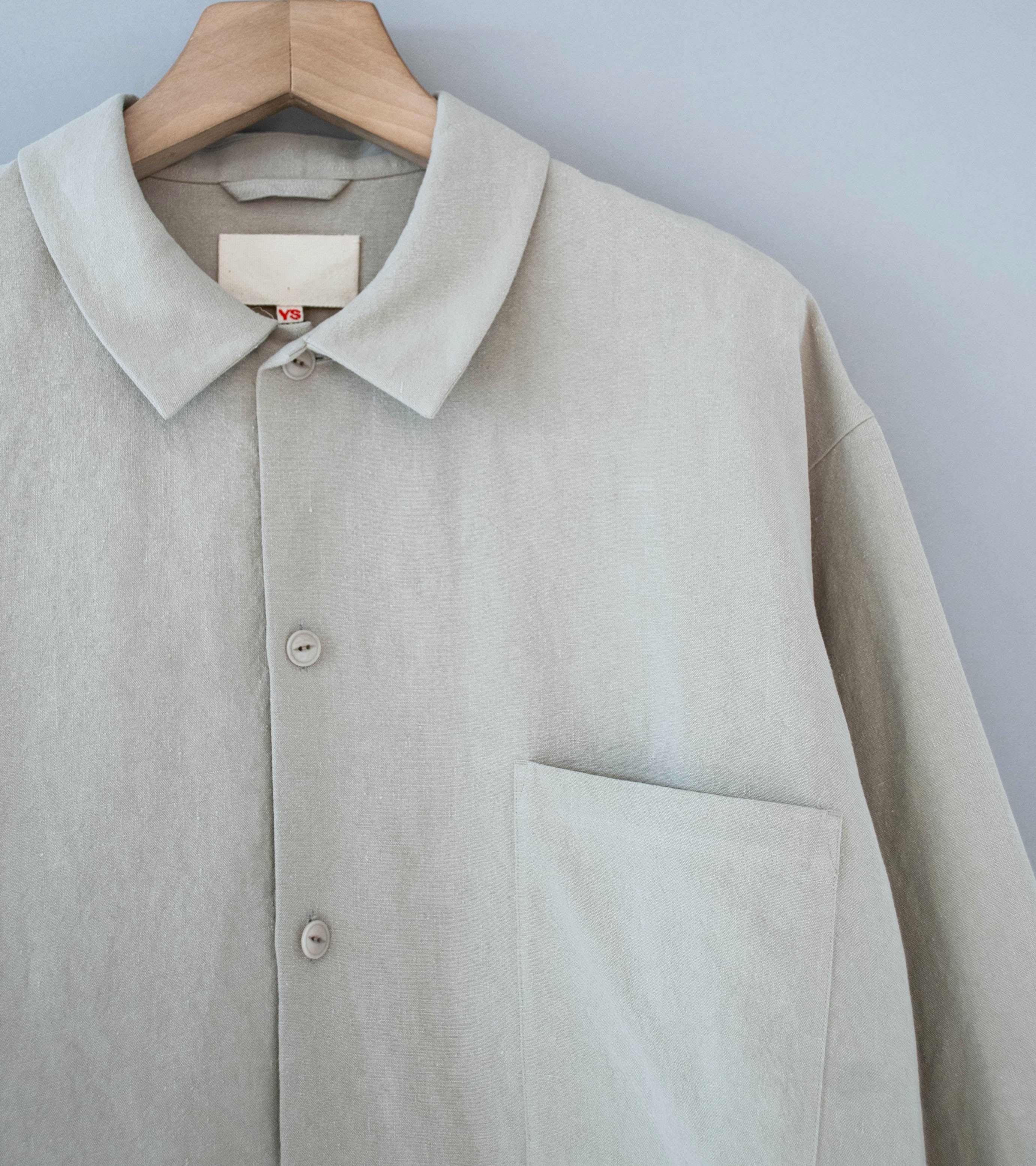 Yoko Sakamoto 'Work Blouse' (Beige) - Image 2